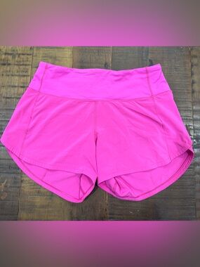 lululemon athletica Women's Pink Speed up shorts